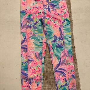 Lilly Pulitzer Vibrant Floral Leggings Small